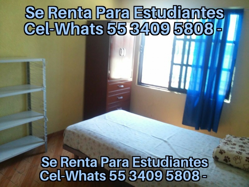 Estudiantes TESE; Estudiantes UNEVE; Estudiantes UPN 153; Odontologia UNAM Clinica Aragon; Odontologia Iztacala Clinica Aragon; Odontologia FES Aragon; Estudiantes FES Aragon; Cuartos para Estudiantes; habitaciones estudiantes; recamaras estudiantes; departamentos para estudiantes; alojamiento estudiantes; hospedaje estudiantes;