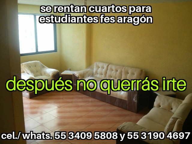 Fes aragon; cuartos estudiantes; fes aragon nuevo ingreso; departamento estudiantes; recamara estudiantes; habitacion estudiantes; dormitorio estudiantes;