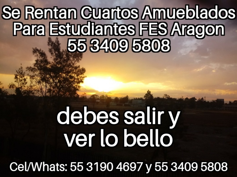 Fes aragon; nuevo ingreso cuartos estudiantes fes aragon; fes aragon nuevo ingreso; departamento estudiantes; recamara estudiantes; habitacion estudiantes; dormitorio estudiantes;