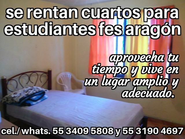 Fes aragon; cuartos estudiantes; fes aragon nuevo ingreso; departamento estudiantes; recamara estudiantes; habitacion estudiantes; dormitorio estudiantes;